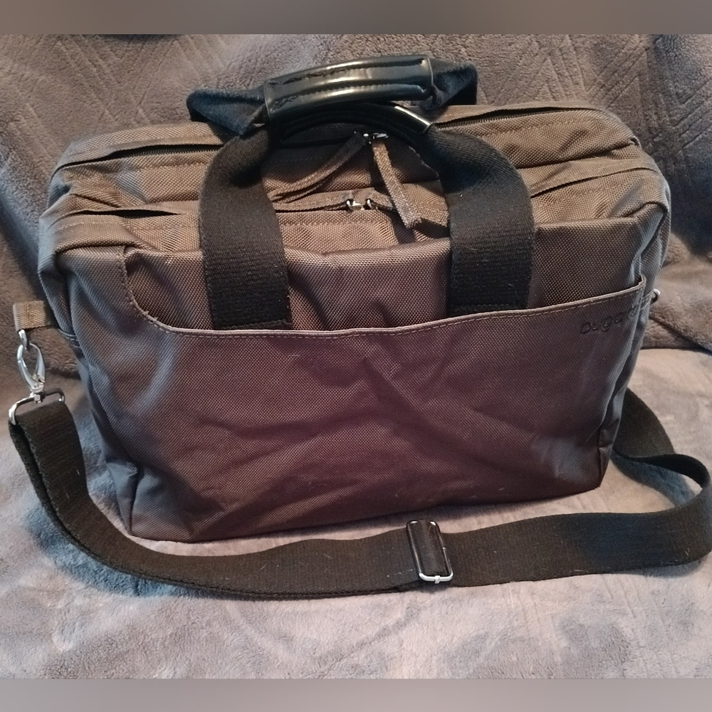 Bugatti Brown Men's Laptop Carry On